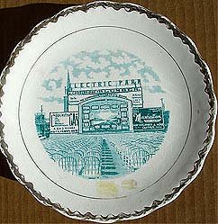 Electric Park Souvenir Plate
