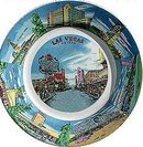 Las Vegas Souvenir Plate