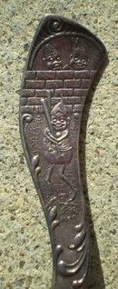 Palmer Cox Brownie Spoon - Silverplate