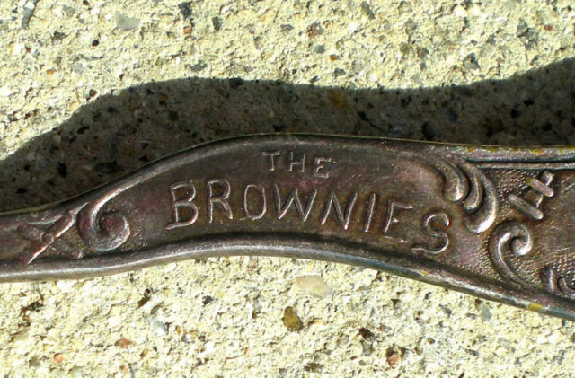 Palmer Cox Brownie Spoon - Silverplate