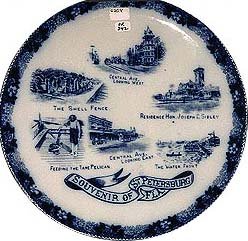 ST. PETERSBURGH FLORIDA PLATE * OLD VINTAGE
