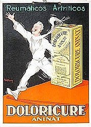 Spanish Medicine Medical Sign 1920s