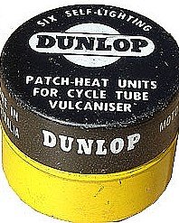 VINTAGE CYCLE TINS * 2 OLD VINTAGE 1940S CYCLE