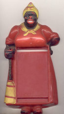 Black Mammy Kitchen Memo Holder