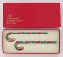 MOMA Crystal Candy Cane XMAS Ornaments