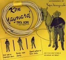 KEN MAYNARD TRICK ROPE * OLD VINTAGE KEN