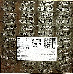 Brown's Mule Tobacco Mold