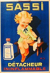French Sassi Sign 1930