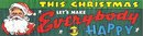 CHRISTMAS STORE SIGNS * 2 OLD VINTAGE XMAS