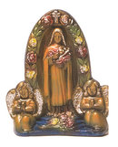 VINTAGE RELIGIOUS MOTHER MARY CHALKWARE STATUE