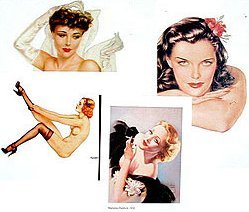 Varga Art Pinup Cards
