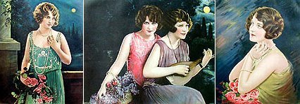 Romantic Lady Art Litho Prints