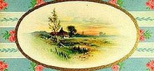 Christmas Box Candy Prints 1880s