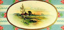 Christmas Box Candy Prints 1880s