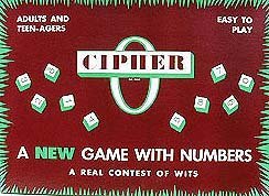 Cipher Board Game 1958 Toy