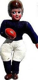Celluloid Football Doll Toy