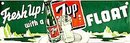 7UP Soda Float Poster - Seven Up