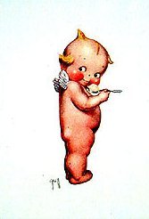 VINTAGE DAIRY SIGN * ICE CREAM BABY