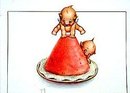 VINTAGE DAIRY SIGN * ICE CREAM BABY