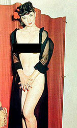 Burlesque Postcards Queen Sized 1950s