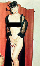 Burlesque Postcards Queen Sized 1950s