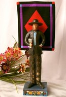 JIM SHORE AMISH MAN STATUE * ENESCO HEARTWOOD