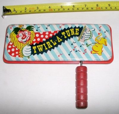 Mattel Twirl-A-Whirl Music Toy 1951
