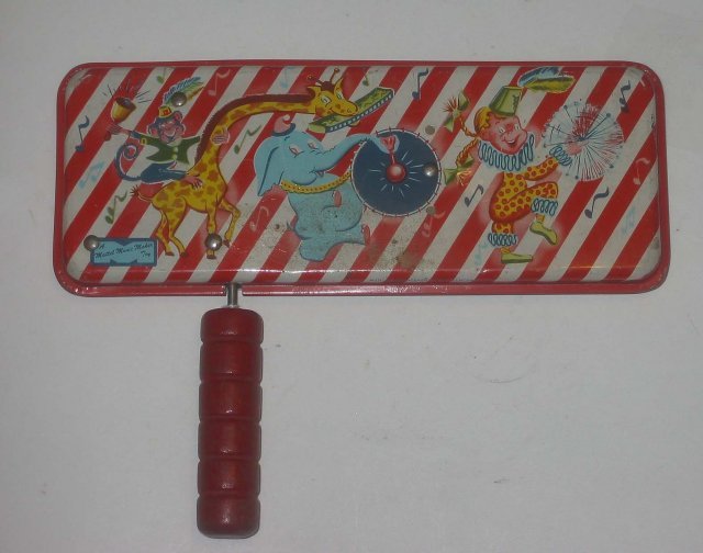 Mattel Twirl-A-Whirl Music Toy 1951