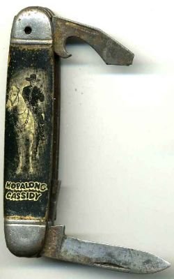 Hopalong Cassidy Pocket Knife / old vintage