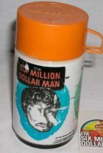 1978 Six Million Dollar man Thermos / old