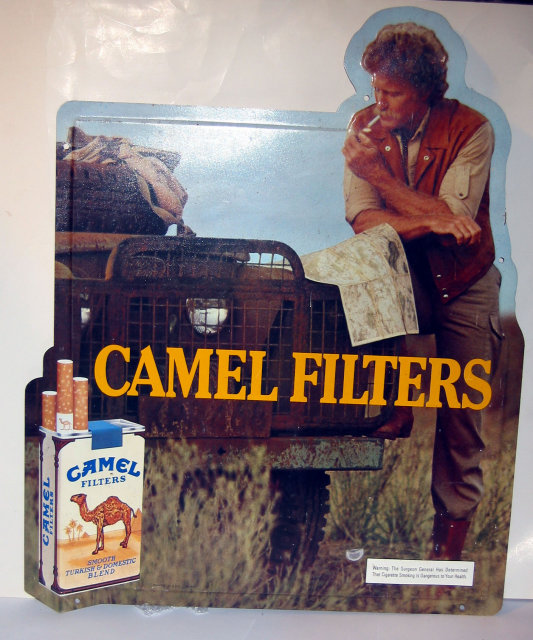 Camel Cigarette Billboard Sign