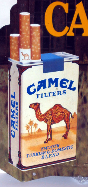 Camel Cigarette Billboard Sign