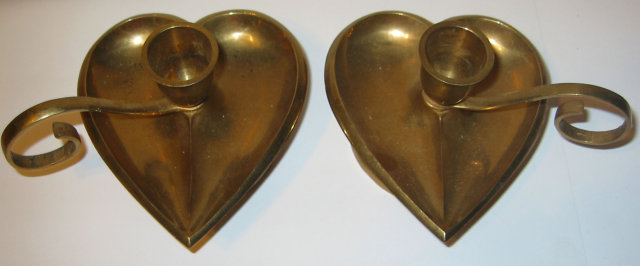Brass Candlestick Holders