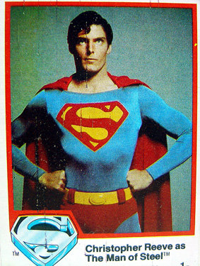 Topps Superman Cards 1978 Christopher Reeve