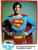 Topps Superman Cards 1978 Christopher Reeve