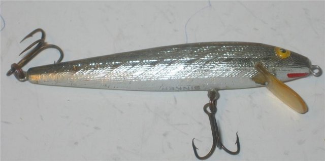 Silver Sinker Fishing Lure