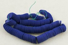 VINTAGE FRENCH BLUE SEQUIN STRAND