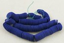 VINTAGE FRENCH BLUE SEQUIN STRAND