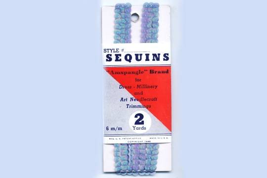Blue Aurora Borealis Sequins