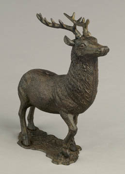 CAST IRON ELK BANK * NEW