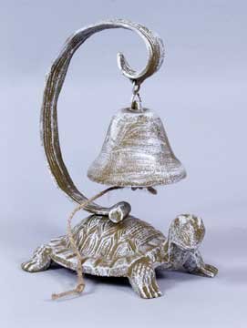 CAST IRON TURTLE DINNER BELL
