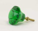 Green Glass Drawer Pulls 2