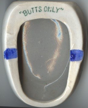 Toilet Cigarette Ashtray