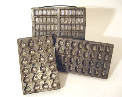 Belgium Chocolate Candy Mold 1930s