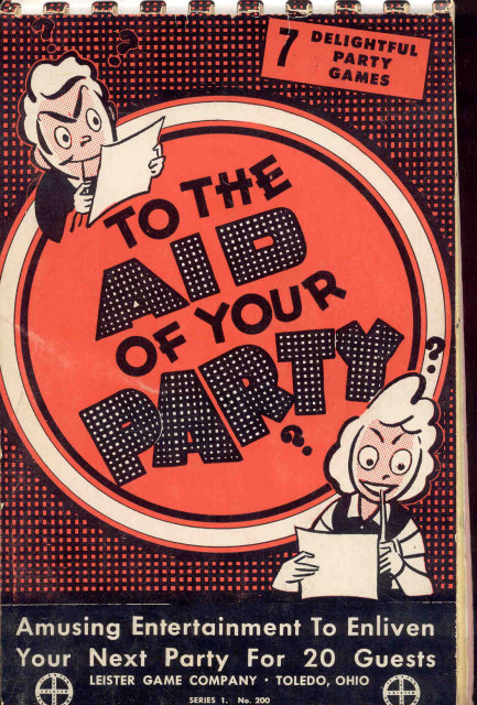 Party Games Booklet