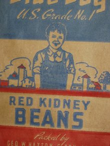 Blue Boy Kidney Beans Bag