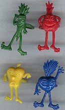 Vegetable Ring Gumball Toys