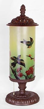 HAND PAINTED BIRD LAMP / ACCENT LIGHTING NEW