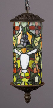 Art Deco Hanging Lamp Tiffany Style