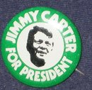 Jimmy Carter Political Pinback